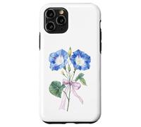 September Birth Flower Morning Glory Watercolor Case for iPhone 11 Pro