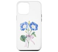 September Birth Flower Morning Glory Watercolor Case for iPhone 12 Pro Max