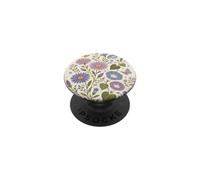 September Birth Flowers Aster Morning Glory Cottagecore PopSockets Adhesive PopGrip