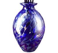 September Birthstone Coloured Mouth Blown Glass Bud Vase Reed Diffuser