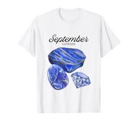 September Birthstone Sapphire, Birth Month Gemstone, Leo T-Shirt