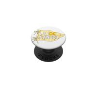 September Childhood Cancer Yellow Flag Bows Awareness PopSockets Adhesive PopGrip