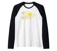 September Childhood Cancer Yellow Flag Bows Awareness Raglan Baseball Tee