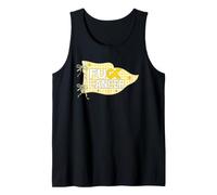 September Childhood Cancer Yellow Flag Bows Awareness Tank Top