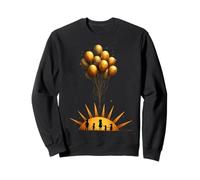 September Hope Balloons Pediatric Cancer Awareness Sweatshirt