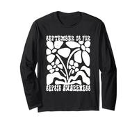 September is for Sepsis Awareness Sepsis Survivor Men Women Long Sleeve T-Shirt