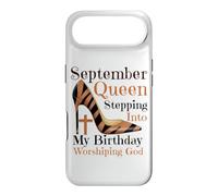 September Queen Stepping Into My Birthday Worshipping God Case for iPhone Air
