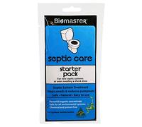 Septic Care Starter Pack Septic Tank Treatment, Stops Odors, Clears Drain Fields (100% Natural Concentrate, 2 Water Soluble Sachets)