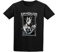 Septic Flesh 'Revolution DNA' Graphic Tee Printed Top Shirt for Mens T-Shirt Black L