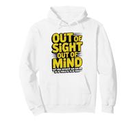Septic Service Worker Out Sight Mind Until Needed Forgotten Pullover Hoodie