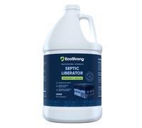 Septic Tank Rescue Shock Treatment | Heavy Duty Enzyme Septic & Drain Field System Opener | Dissolves Organic Solids, Grease, Hair - Industrial Strength Deodorizer (1 Gallon)
