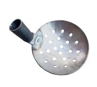 Septic Tank Tool Spoon, Sewer Spoon Septic Tank Tool - Heavy Duty Iron Water Liver | Metal Sludge Removal Tool Rounded Manure Scoop for Effective Cleaning - Drainage Leakage Spoon Sifting Septic Tank