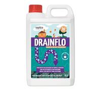 Septico Drainflo Probiotic Drain Cleaner 5L - Eco-Friendly Bio-Enzyme Formula for Kitchens, Bathrooms & Utility Drains - Septic Tank Safe Drain Unblocker & Odour Control