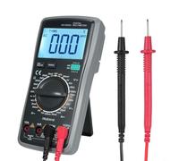 Septoolshop Handheld Digital Multimeter KM-DM02A True RMS Auto Ranging NCV Burn-Proof For Electrician Maintenance Black