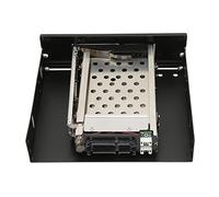 Septpenta 2.5in Hard Drive Mounting Bracket, Support SATA I/II/III, 6Gbps Transfer Speed, Built in Key Lock Function, Internal Hard Drive Moving Rack for 7 to 9.5MM for Win for OS X