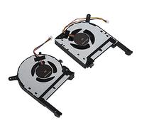 Septpenta 2Pcs CPU GPU Cooling Fans Replacement for TUF FX505 FX505ge FX505gm FX505dt FX705, Aluminum Alloy Material, 4 Wire Power Connector Powerful Heat Function, Laptop Cooling Fan