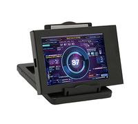 Septpenta 3.5 Inch IPS USB Mini Screen, 360° Rotated Horizontal and Vertical Screen Switching PC CPU RAM Data Monitor, Customizable Screen Layout for RPI for Windows for Linux