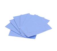 Septpenta 50Pcs 30x30x0.5mm Silicone Thermal Pad, 4W/Mk Heat Conductivity, Allows for Flexible Cutting, Insulation Heatsink Cooler for Control Board, CPU, GPU, Heat Sink, Power LED