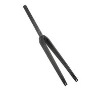 Septpenta 700C Road Bike Fork, Carbon Fiber Rigid Fork, 3K Stripes Quick Release C Brake Rim Brake Hard Fork Straight Tube, Superlight Mountain Bike Front Forks(Matte)