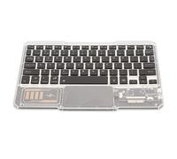 Septpenta Bluetooth Keyboard, Bluetooth Keyboard with Touchpad Built in 500mAh Lithium Battery, Ultra Thin, Lightweight Portable Tablet Keyboard for Computer Desktop