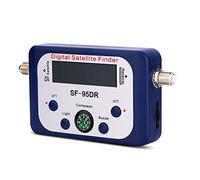 Septpenta Digital Satellite Signal Meter, Mini LCD Digital Satellite Signal Strength Finder, Backlit Compass for Nighttime Operation