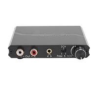 Septpenta HD Multimedia Interface Extractor, Separating An Optical Signal and An R L Signal with Volume Knob Three Mode Selection, 4K 60Hz Suitable for DVD Players