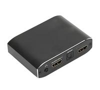 Septpenta HD Multimedia Interface Sound Extractor, 7.1Ch Sound or Optical Spdif, 4K 60Hz High Resolution, 2Ch, PCm, Lpcm Sound Modes, Supports ARC Sound Suitable for DVD