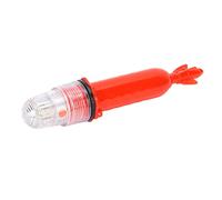 Septpenta LED Beacon Lamp, Intelligent Light Control, Lights Up Cloudy Days or Dark Nights, Turns Off Automatically in Sunlight, IP65 Waterproof, Beacon Light for Ship Night Fishing(Red)