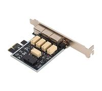 Septpenta Physical Driver Separation Card, While SWitching Networks and Hard Disk Power, 1000M/S Gigabit Network, Advanced Printing Circuit Board, HDD Power Separation Card Suitable for Win