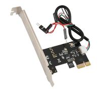 Septpenta Power Reset Switch PCIe Card, APP Remote Control PCIe Card, Connection Distance 20Meter, Computer Power Reset Switch PCIe Card for Desktop