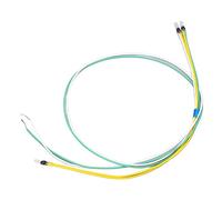 Septpenta PTC Thermistor, 3 Core Epoxy Resin Waterproof Probe Thermal Switch, High Sensitivity, Stable Performance, Fast Conduction Temperature Sensor(80℃)
