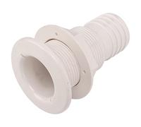 Septpenta Through Hull Fitting, Cam Drain Fitting, 2 Inch 50mm Hose Diameter, Resistant To UV and Weather Aging, Straight Drain Hose for Boats and Yachts, Caravans, Campers, RVs, Trucks