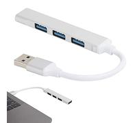 Septpenta USB 3.0 Hub, 4 Port USB Hub Splitter, Mini Multi Port Expander Accessory for Laptop, Flash Drive, Hard Drive, Console, Printer, Camera, Keyboard, Mouse