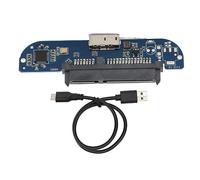 Septpenta USB3.0 To SATa 2.5in HDD SSD Adapter, Compatibility for 2.5 Inch 7/9.5/12.7/15mm SATa Interface Mechanical/Solid State Drives, Plug and Play, with LED Status Indicators