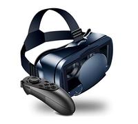 Septpenta VRG Pro 3D VR Glasses, Virtual Reality Full Screen Visual Wide Angle VR Glasses Box, Version Virtual Reality Glasses, Stereo Headphones 3D, Glasses Headset Helmets