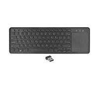 Septpenta Wireless Keyboard with Touchpad, 78 Keys Scissor Foot Key Design 2.4G Portable Keyboar, Feel Comfortable Mute Keys Automatic Sleep Function for Windows for Android for OS X
