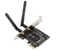 Septpenta Wireless Module Adapter Card, Electronic Components Stable and Reliable Performance, PCI E to NGFF M.2 WIFI, Sensitive Pin Contact Suitable for KEY A、KEY A E