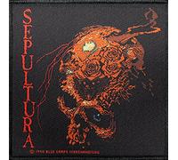 Sepultura Aufnäher Beneath The Remains Patch gewebt 10 x 10 cm Black
