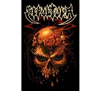 Sepultura Beneath The Remains Textile Poster in Black Sepultura Black
