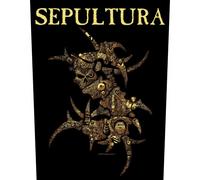 Sepultura Discography Back Patch multicolour Onesize