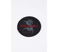 Sepultura - Logo & Tribal - Patch - black - Onesize - 100% Polyester Onesize