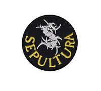 Sepultura Metal Band_1 Patch Badge Embroidered Iron on Applique Souvenir Accessory
