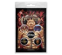 Sepultura Roots Badge multicolour Onesize