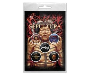 Sepultura Roots Badge multicolour Onesize