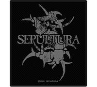 Sepultura Sepultura Logo Unisex Patch standard, 100% polyester,