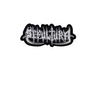Sepultura Silver Metal Band Patch Badge Embroidered Iron on Applique Souvenir Accessory