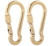 SEPWIK 316 Stainless Steel Carabiner Clips, Heavy Duty Carabiner Hooks, Keychain Carabiners, Multi-Purpose Spring Snap Hook for Dog Leash, Outdoor Camping, Swing, Hammock
