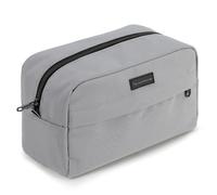 SEPWIK Travel Makeup Bag Cosmetic Bags for Women, Large Capacity Wide-open Pouch Waterproof Toiletry Bag Make up Organizer Scandihome Series, Grey, Casual