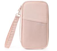 SEPWIK Travel Passport Wallet RFID Family Passport Holder with Hand Strap, Waterproof Travel Document Organizer for Credit Card, Boarding Pass, ID, Money, Flight Tickets Scandihome Series