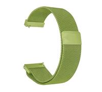 SEQLTWFC 20/22mm Magnetic Milanese Strap Compatible With Samsung Galaxy Watch 7 6 5 4 40 44mm Gear S3 Stainless Steel Band Compatible With Huawei 4 GT3 Bracelet(MintGr,20MM)